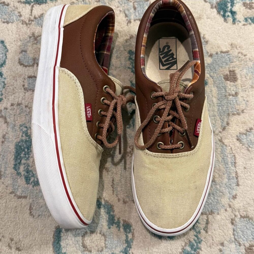 VANS OTW Brigata Canvas Leather Casual Shoes size 11